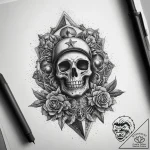 Tattoo sketch military cemetery, tattoo sketc… – tattoo sketch (№1757483785_0, 10.09.2025 05:56) — tattoovalue.net