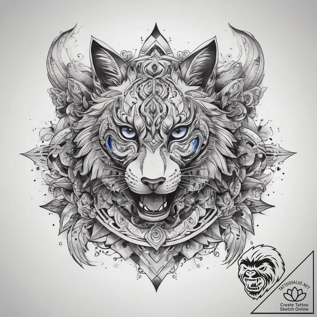 Tattoo sketch fantasy, tattoo flash sheet des... - tattoo sketch (№1757484754_0, 10.09.2025 06:12) — tattoovalue.net