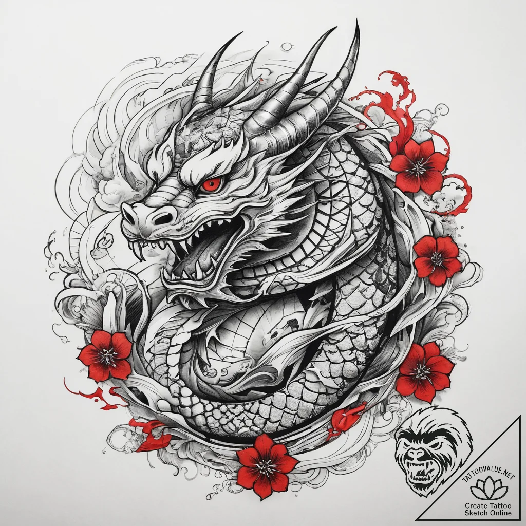 Tattoo sketch dream, tattoo flash sheet desig... - tattoo sketch (№1757484947_0, 10.09.2025 06:15) — tattoovalue.net