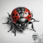 Tattoo sketch ladybug, artistic tattoo sketch… – tattoo sketch (№1757485919_0, 10.09.2025 06:31) — tattoovalue.net