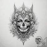 Tattoo sketch mystical essence, artistic tatt… – tattoo sketch (№1757486112_0, 10.09.2025 06:35) — tattoovalue.net