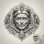 Tattoo sketch blessed representation, artisti… – tattoo sketch (№1757491735_0, 10.09.2025 08:08) — tattoovalue.net