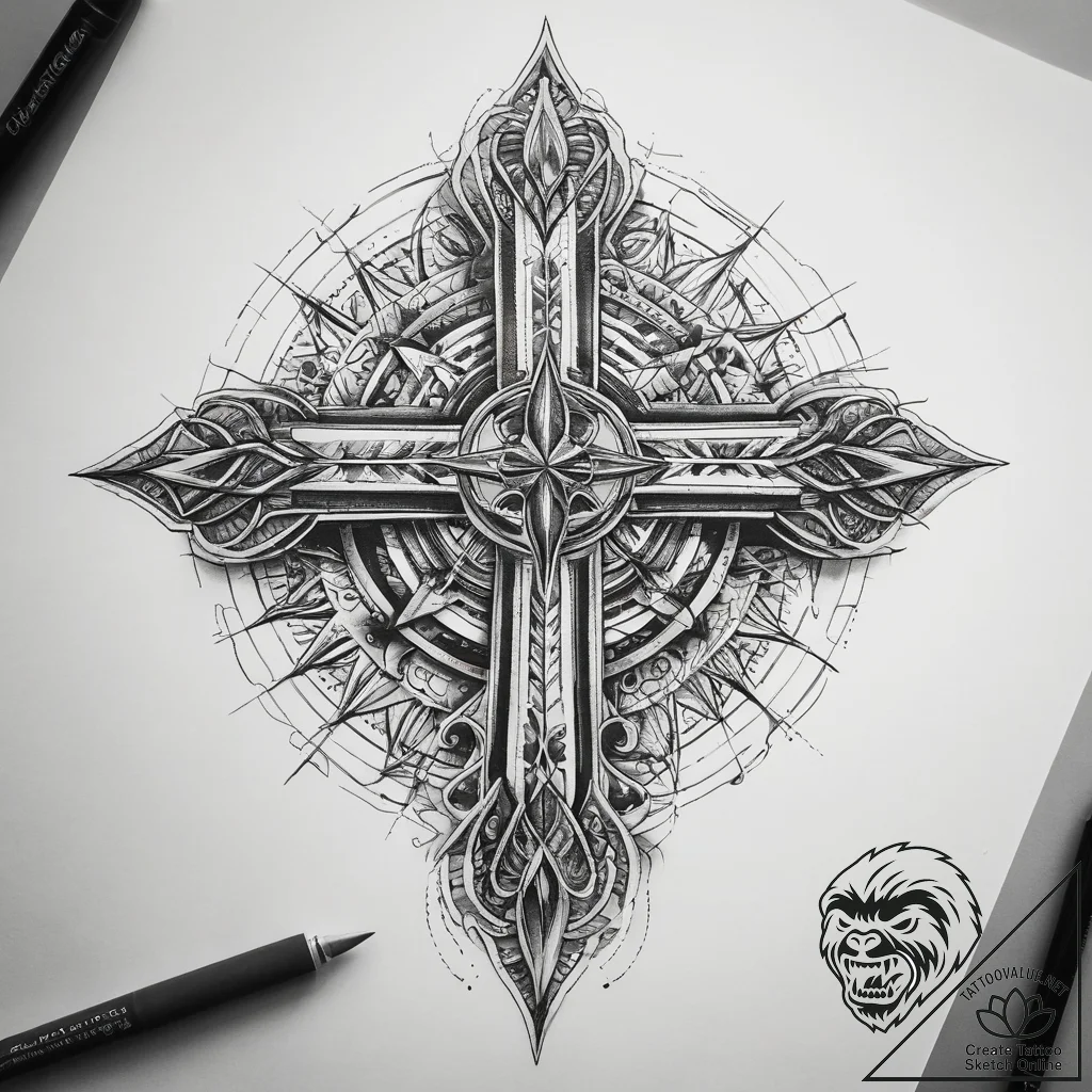 Tattoo sketch goal, concept art for tattoo, b... - tattoo sketch (№1757494066_0, 10.09.2025 08:47) — tattoovalue.net
