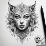 Tattoo sketch ambition – tattoo sketch (№1757495038_0, 10.09.2025 09:03) — tattoovalue.net