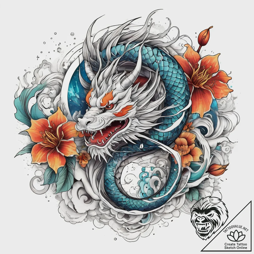 Tattoo sketch cosmic representation, concept... - tattoo sketch (№1757497179_0, 10.09.2025 09:39) — tattoovalue.net