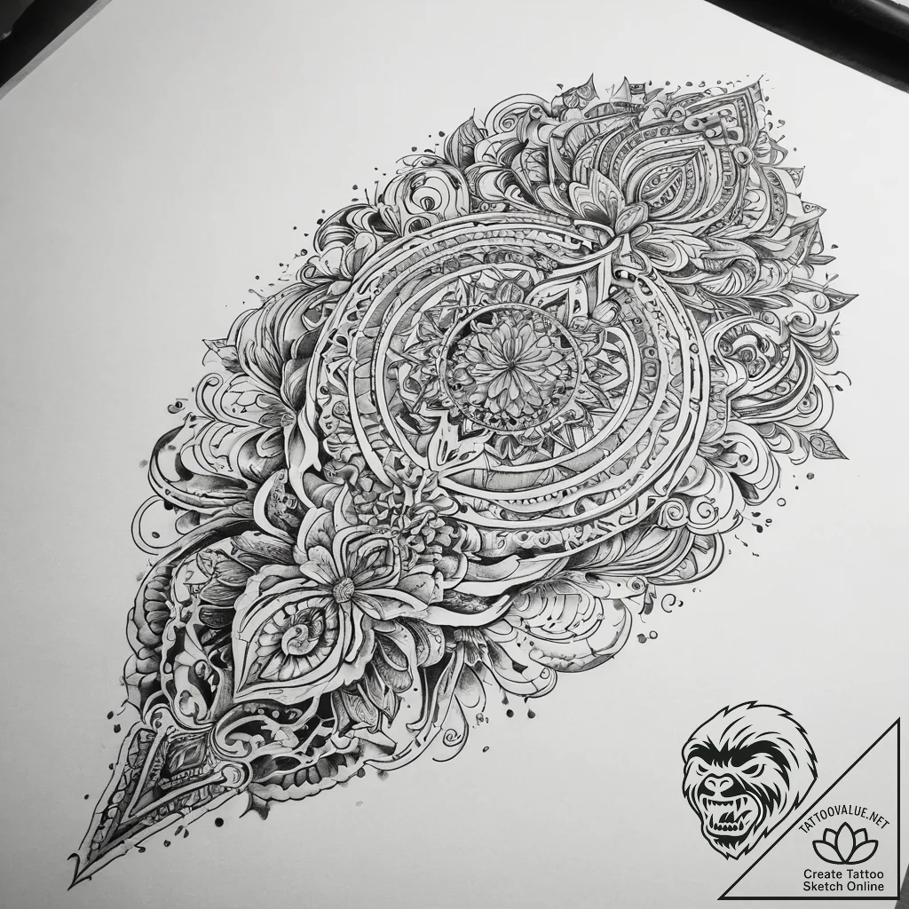 Tattoo sketch rainbow tattoo, concept art for... - tattoo sketch (№1757497566_0, 10.09.2025 09:46) — tattoovalue.net