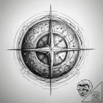 Tattoo sketch cosmic sphere, tattoo sketch de… – tattoo sketch (№1757499698_0, 10.09.2025 10:21) — tattoovalue.net