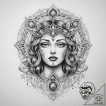 Tattoo sketch cosmic soul, tattoo drawing out… – tattoo sketch (№1757500669_0, 10.09.2025 10:37) — tattoovalue.net