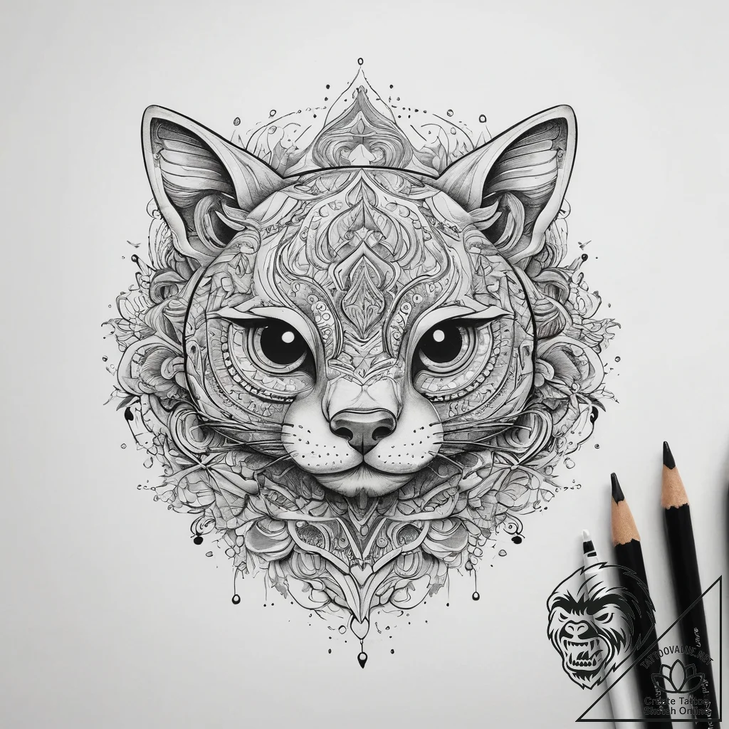 Tattoo sketch opah, tattoo line art, black ou... - tattoo sketch (№1757501445_0, 10.09.2025 10:50) — tattoovalue.net