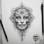 Tattoo sketch leg, tattoo sketch design, on a… – tattoo sketch (№1757501640_0, 10.09.2025 10:54) — tattoovalue.net