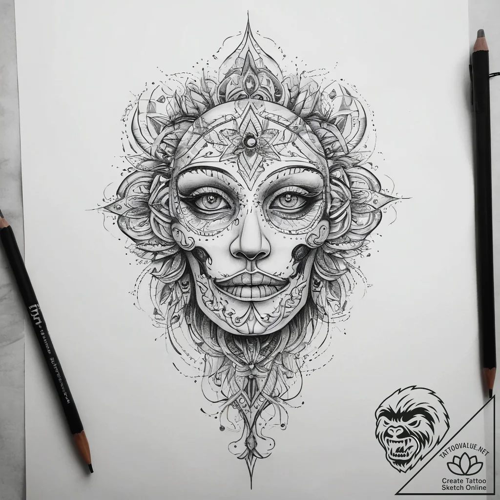 Tattoo sketch leg, tattoo sketch design, on a... - tattoo sketch (№1757501640_0, 10.09.2025 10:54) — tattoovalue.net