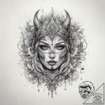 Tattoo sketch kingdom, concept art for tattoo… – tattoo sketch (№1757501834_0, 10.09.2025 10:57) — tattoovalue.net