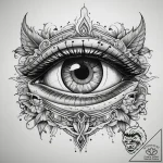 Tattoo sketch узор в виде глаза с водой, tatt… – tattoo sketch (№1757504354_0, 10.09.2025 11:39) — tattoovalue.net