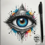Tattoo sketch циклоп, tattoo flash sheet desi… – tattoo sketch (№1757504551_0, 10.09.2025 11:42) — tattoovalue.net