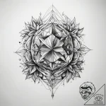 Tattoo sketch crystal – tattoo sketch (№1757506685_0, 10.09.2025 12:18) — tattoovalue.net