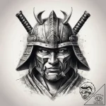 Tattoo sketch samurai armor, ink illustration… – tattoo sketch (№1757507075_0, 10.09.2025 12:24) — tattoovalue.net