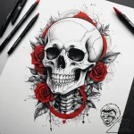 Tattoo sketch skeleton, tattoo sketch design,… – tattoo sketch (№1757513173_0, 10.09.2025 14:06) — tattoovalue.net
