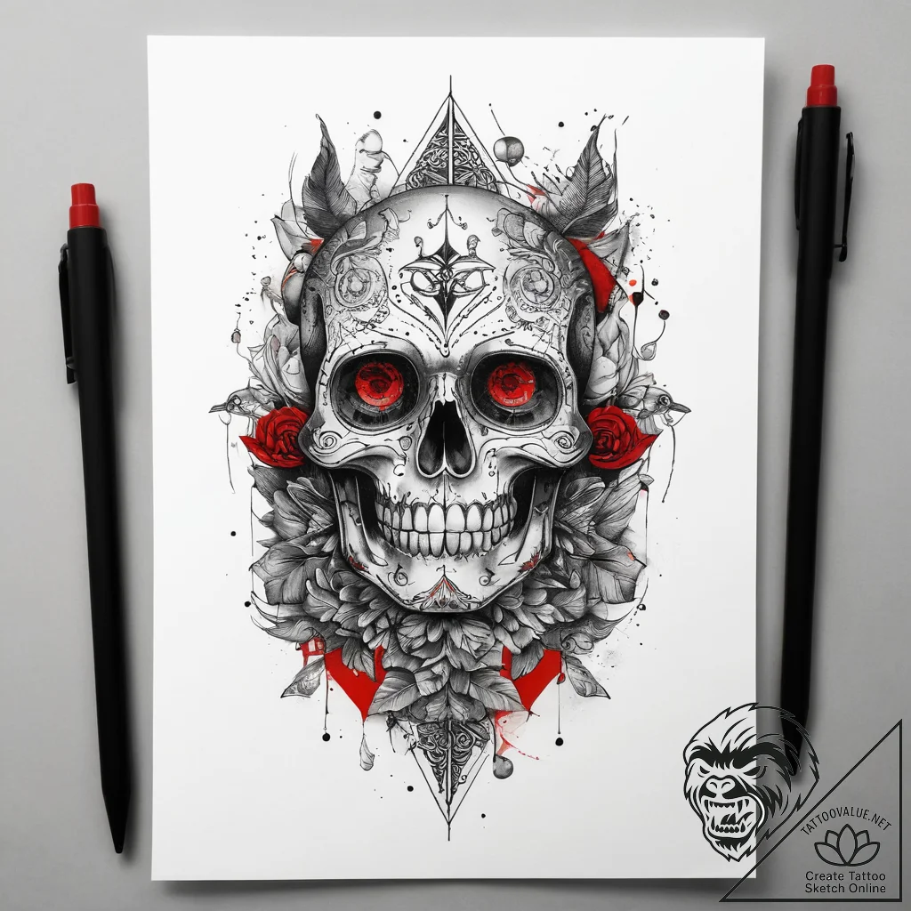 Tattoo sketch street, tattoo line art, on a c... - tattoo sketch (№1757513378_0, 10.09.2025 14:09) — tattoovalue.net