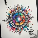 Tattoo sketch cosmic lore, tattoo sketch desi… – tattoo sketch (№1757518123_0, 10.09.2025 15:28) — tattoovalue.net