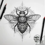 Tattoo sketch planthopper, tattoo line art, f… – tattoo sketch (№1757518318_0, 10.09.2025 15:31) — tattoovalue.net