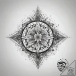 Tattoo sketch magical document, artistic tatt… – tattoo sketch (№1757519503_0, 10.09.2025 15:51) — tattoovalue.net