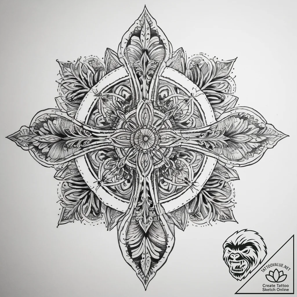 Tattoo sketch lace tattoo, artistic tattoo sk... - tattoo sketch (№1757522079_0, 10.09.2025 16:34) — tattoovalue.net