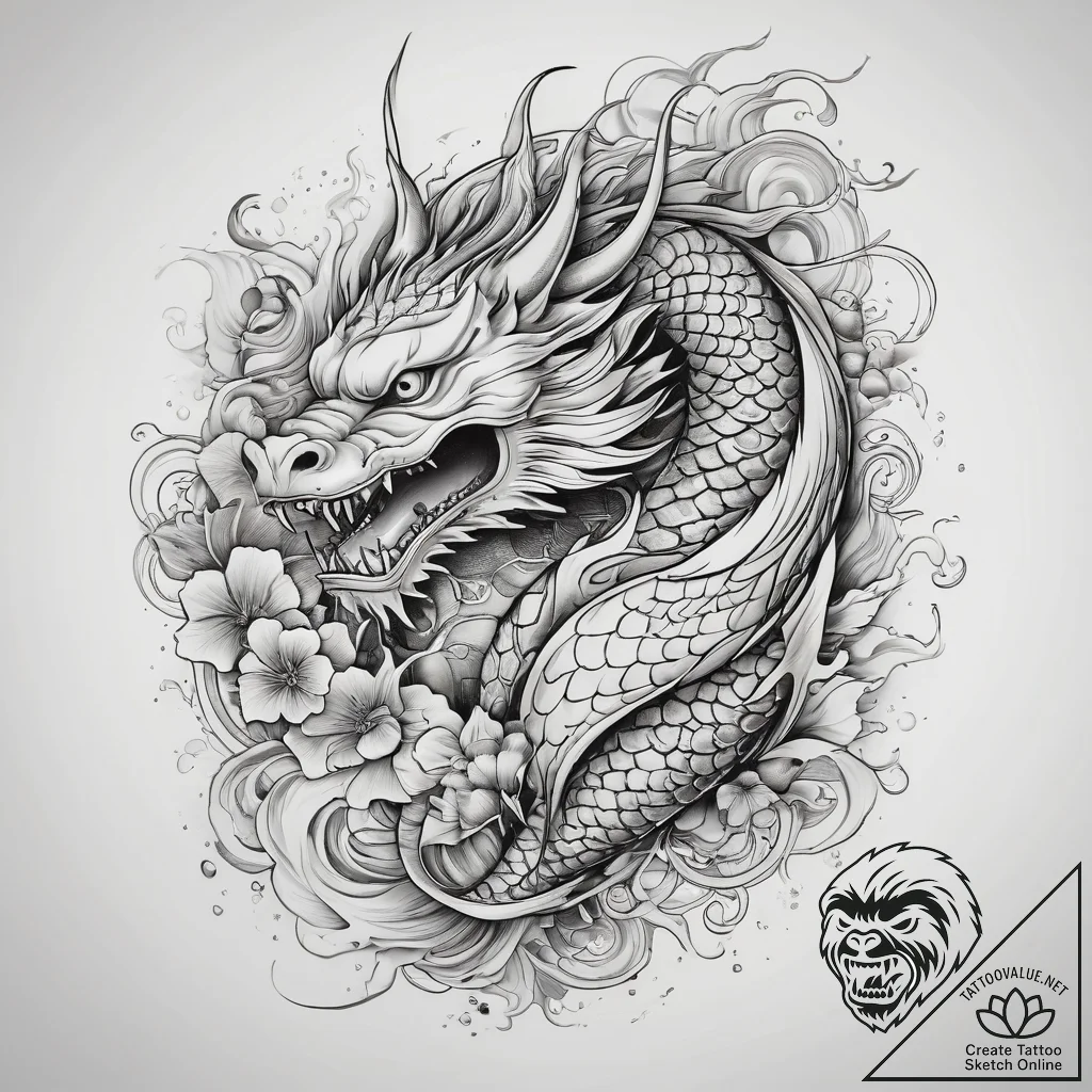 Tattoo sketch fine line tattoo, concept art f... - tattoo sketch (№1757529882_0, 10.09.2025 18:44) — tattoovalue.net