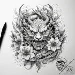Tattoo sketch hands with a star, ink illustra… – tattoo sketch (№1757533395_0, 10.09.2025 19:43) — tattoovalue.net