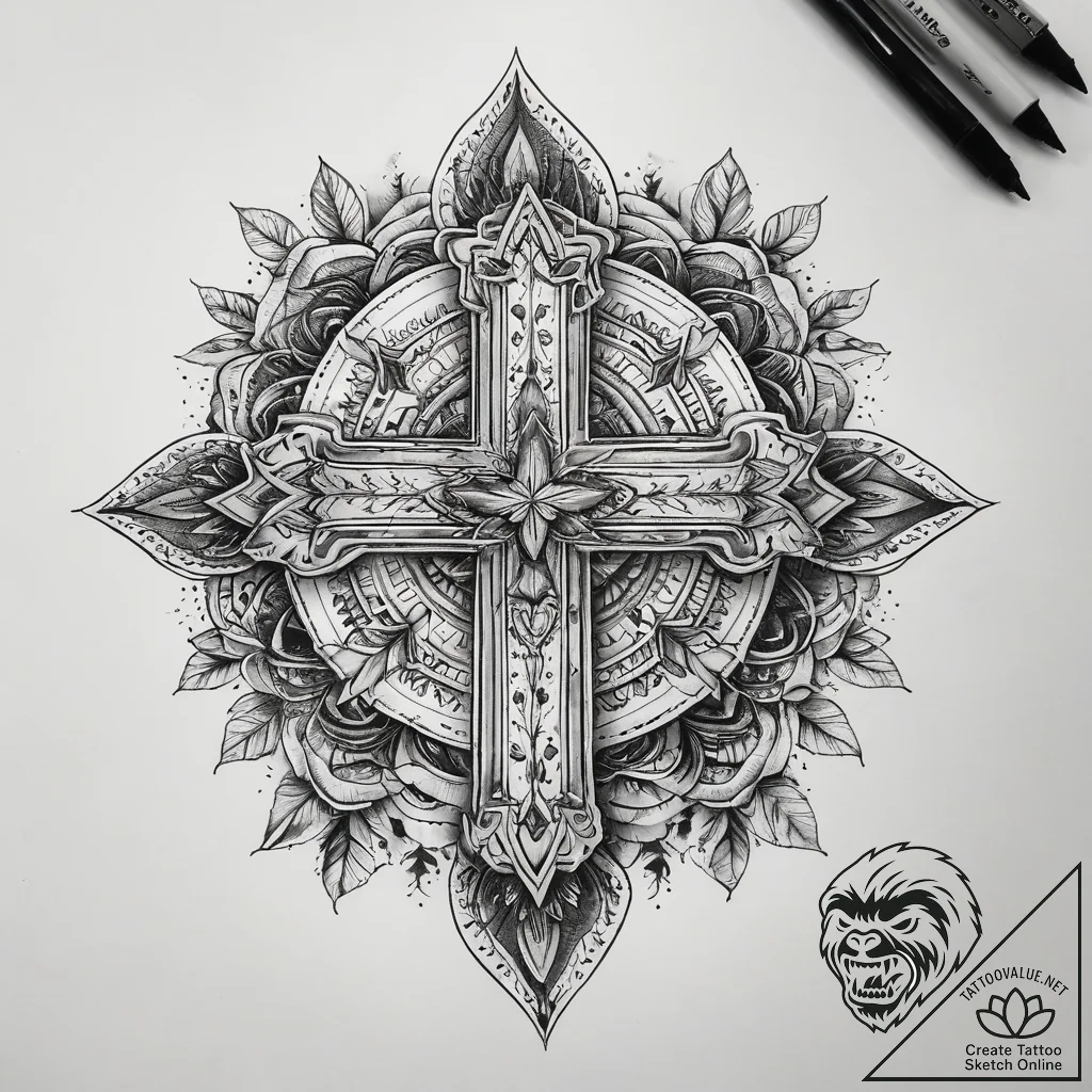 Tattoo sketch white, tattoo flash sheet desig... - tattoo sketch (№1757533590_0, 10.09.2025 19:46) — tattoovalue.net