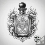 Tattoo sketch perfume bottle, tattoo drawing… – tattoo sketch (№1757538243_0, 10.09.2025 21:04) — tattoovalue.net
