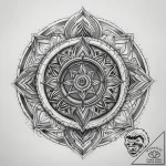 Tattoo sketch chakra flow, concept art for ta… – tattoo sketch (№1757543509_0, 10.09.2025 22:31) — tattoovalue.net