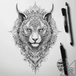 Tattoo sketch mood – tattoo sketch (№1757543703_0, 10.09.2025 22:35) — tattoovalue.net