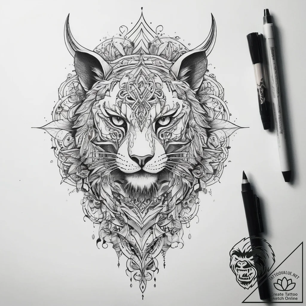 Tattoo sketch mood - tattoo sketch (№1757543703_0, 10.09.2025 22:35) — tattoovalue.net