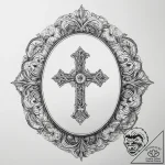 Tattoo sketch vintage mirror tattoo, ink illu… – tattoo sketch (№1757546257_0, 10.09.2025 23:17) — tattoovalue.net