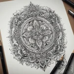 Tattoo sketch metalworking a forge and a hamm… – tattoo sketch (№1757547040_0, 10.09.2025 23:30) — tattoovalue.net