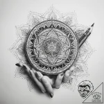 Tattoo sketch hands with a book, tattoo sketc… – tattoo sketch (№1757548406_0, 10.09.2025 23:53) — tattoovalue.net