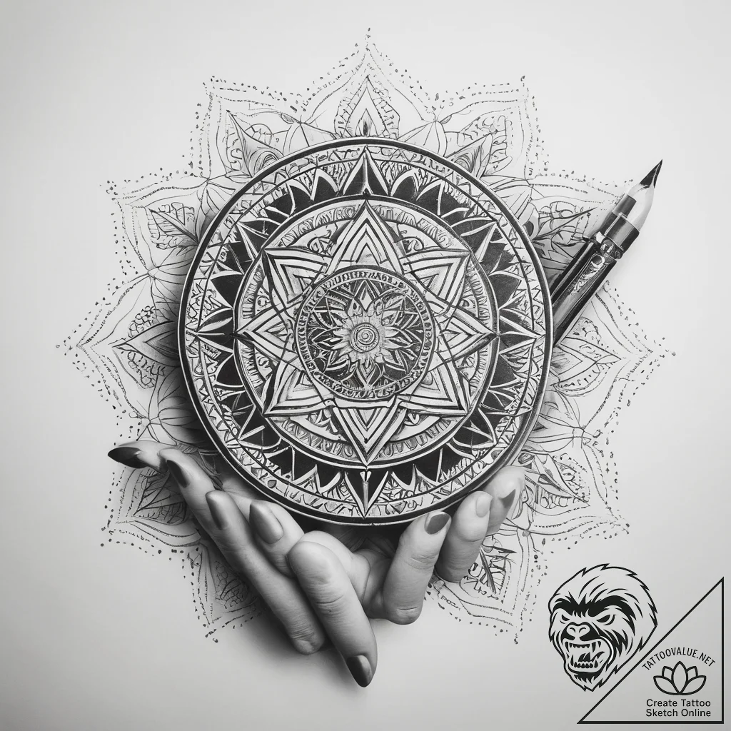 Tattoo sketch hands with a book, tattoo sketc... - tattoo sketch (№1757548406_0, 10.09.2025 23:53) — tattoovalue.net