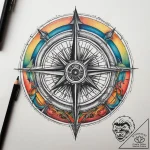 Tattoo sketch circle, tattoo line art, old sc… – tattoo sketch (№1757549968_0, 11.09.2025 00:19) — tattoovalue.net
