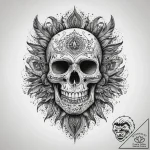 блэкворк (blackwork), ink illustration for ta… – tattoo sketch (№1757554256_0, 11.09.2025 01:30) — tattoovalue.net