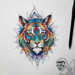 Tattoo sketch каллиграфия, concept art for ta… – tattoo sketch (№1757554842_0, 11.09.2025 01:40) — tattoovalue.net