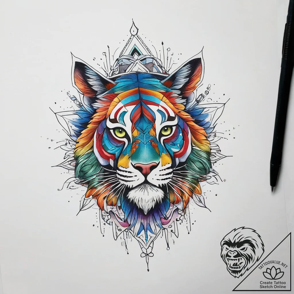 Tattoo sketch каллиграфия, concept art for ta... - tattoo sketch (№1757554842_0, 11.09.2025 01:40) — tattoovalue.net