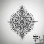 Tattoo sketch a magical amulet, artistic tatt… – tattoo sketch (№1757555817_0, 11.09.2025 01:56) — tattoovalue.net