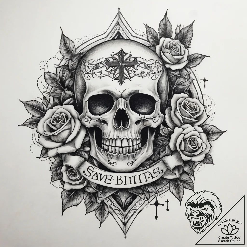 Tattoo sketch sapphire, artistic tattoo sketc... - tattoo sketch (№1757556399_0, 11.09.2025 02:06) — tattoovalue.net