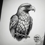 Tattoo sketch condor, tattoo drawing outline,… – tattoo sketch (№1757559322_0, 11.09.2025 02:55) — tattoovalue.net