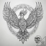 Tattoo sketch phoenix, tattoo flash sheet des… – tattoo sketch (№1757560101_0, 11.09.2025 03:08) — tattoovalue.net