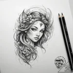Abstract & conceptual magic, concept art for… – tattoo sketch (№1757564200_0, 11.09.2025 04:16) — tattoovalue.net