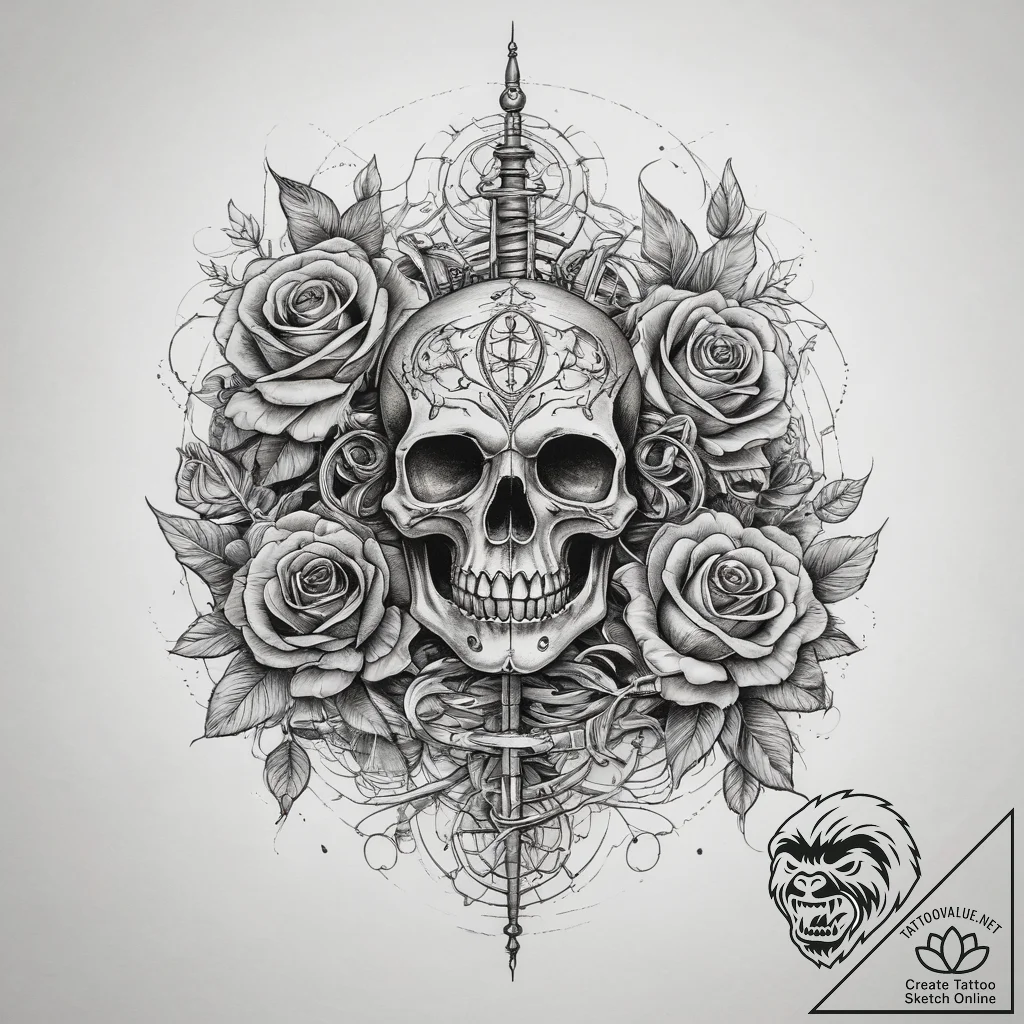 Tattoo sketch centipede, tattoo line art, on... - tattoo sketch (№1757566344_0, 11.09.2025 04:52) — tattoovalue.net