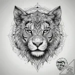 Tattoo sketch white, tattoo line art, clean l… – tattoo sketch (№1757571989_0, 11.09.2025 06:26) — tattoovalue.net