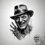 Tattoo sketch a nightmare on elm street fredd… – tattoo sketch (№1757573539_0, 11.09.2025 06:52) — tattoovalue.net