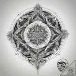 Tattoo sketch globe, concept art for tattoo,… – tattoo sketch (№1757574314_0, 11.09.2025 07:05) — tattoovalue.net